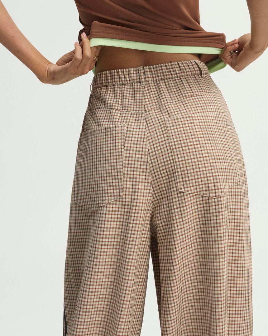 adidas Originals Badigirl Checks Trouser Loose Kadın Pantolon