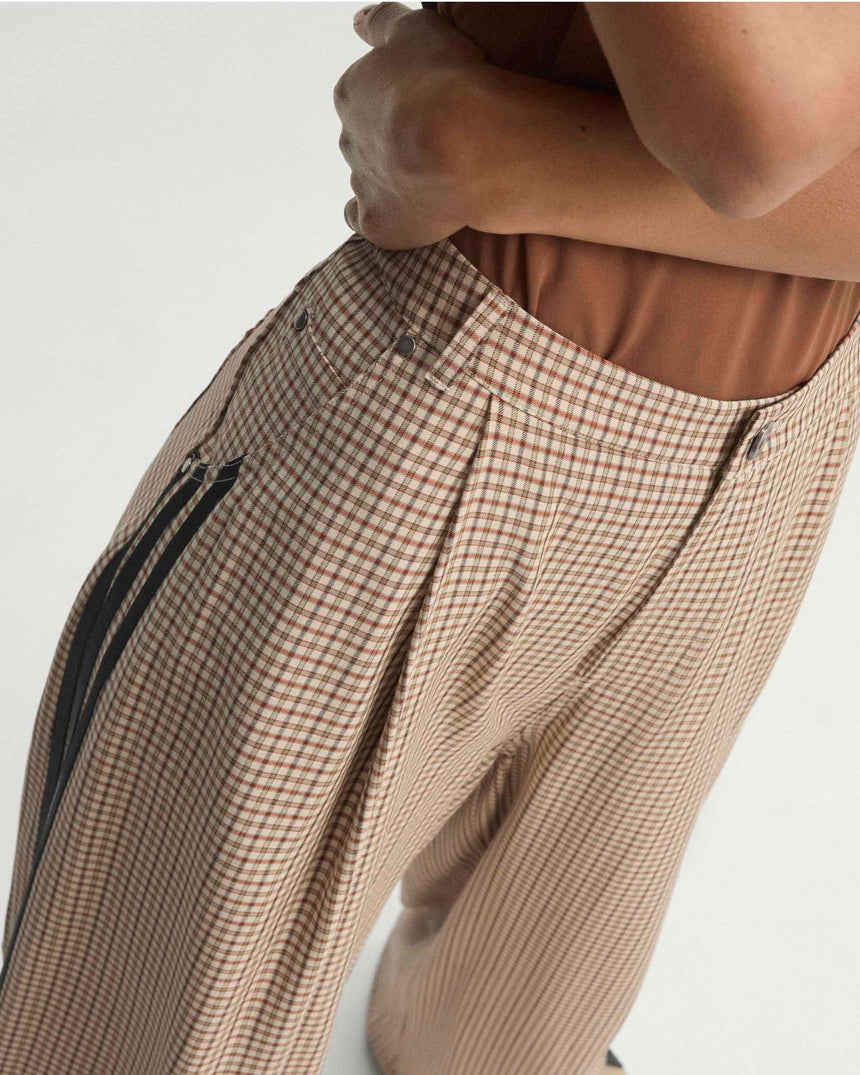 adidas Originals Badigirl Checks Trouser Loose Kadın Pantolon