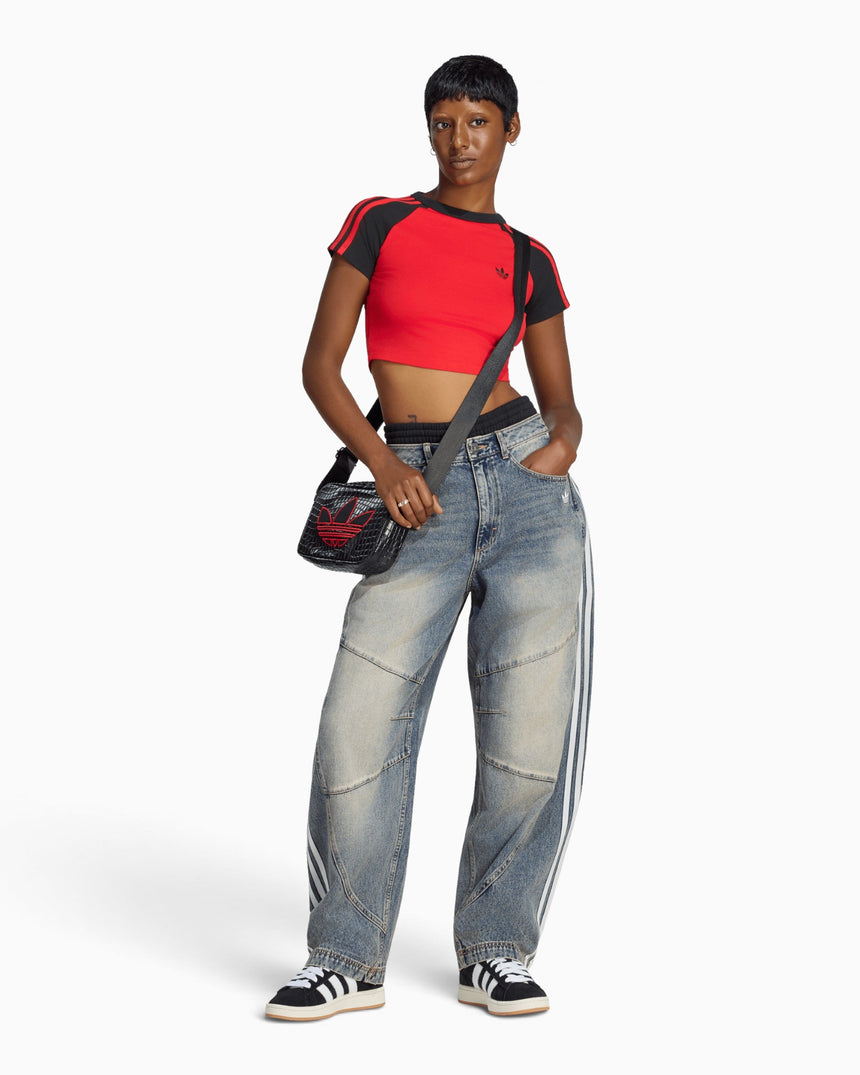 adidas Originals Badigirl Denim Barrel Kadın Pantolon