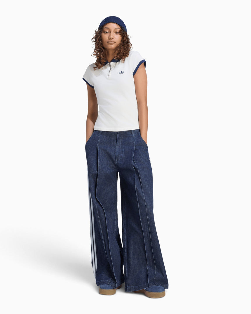 adidas Originals Badigirl Denim Pleats Wide Leg Kadın Pantolon