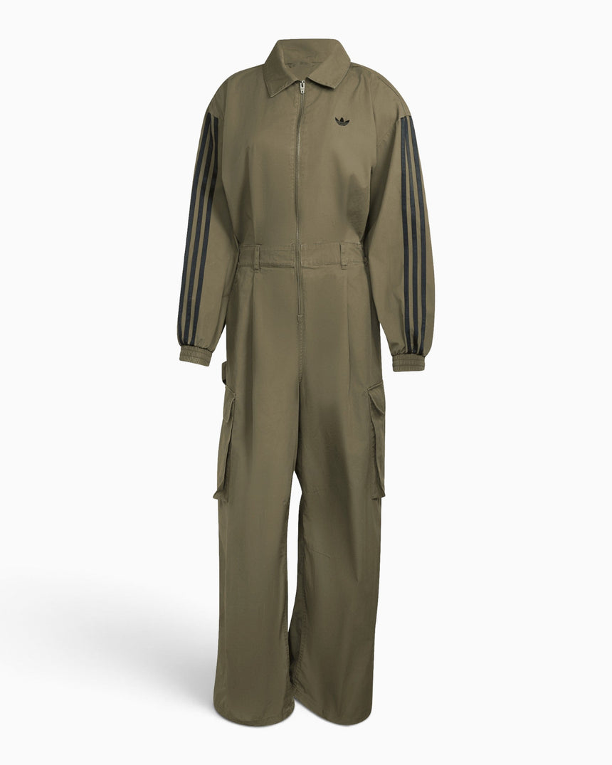adidas Originals Badigirl Loose Jumpsuit Kadın Tulum Olive Strata