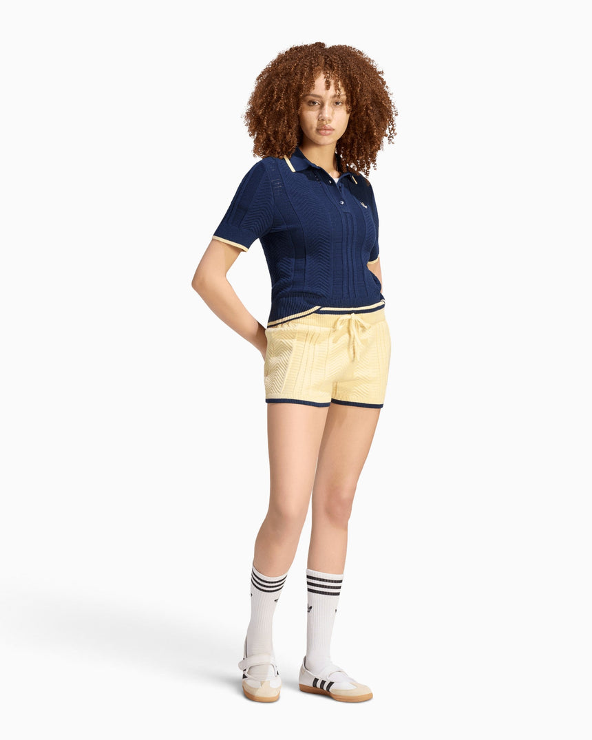 adidas Originals Cable Knit Cali Kadın Polo T-Shirt
