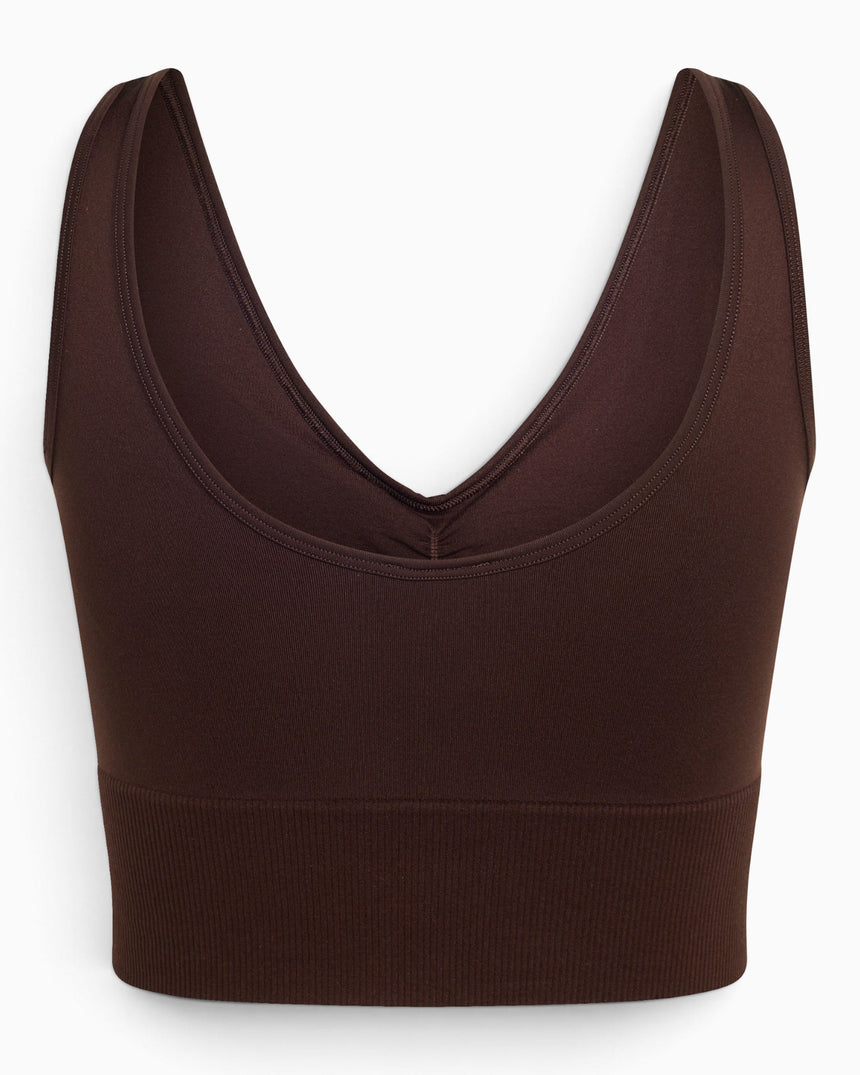 adidas Originals Essentials Seamless Bralette Aurora Coffee