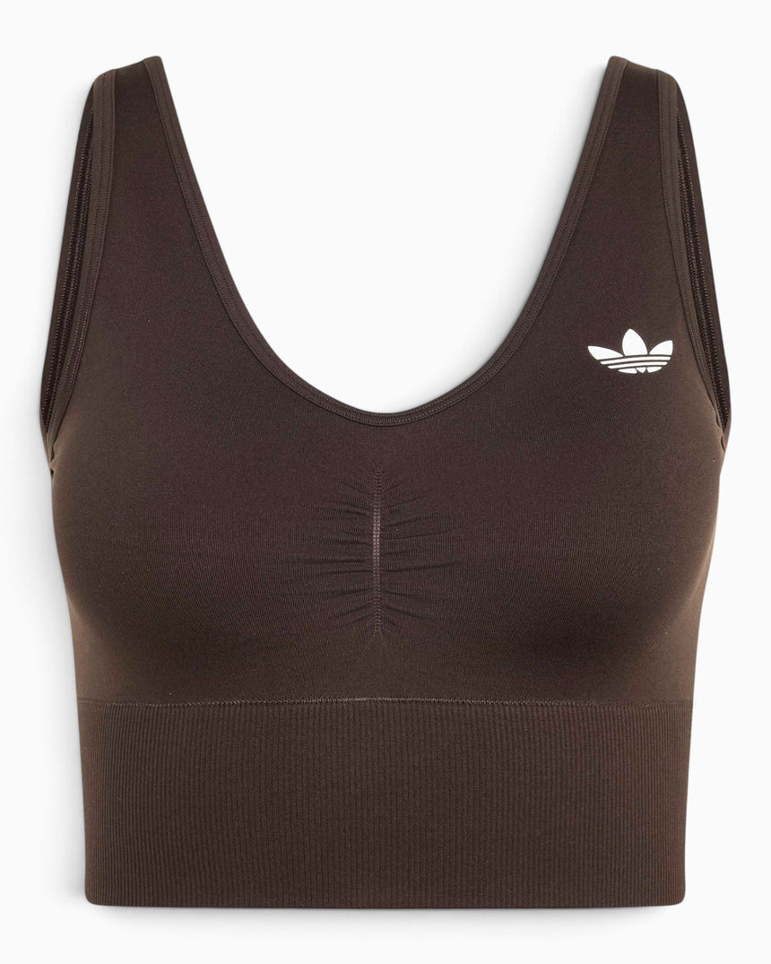 adidas Originals Essentials Seamless Bralette Aurora Coffee