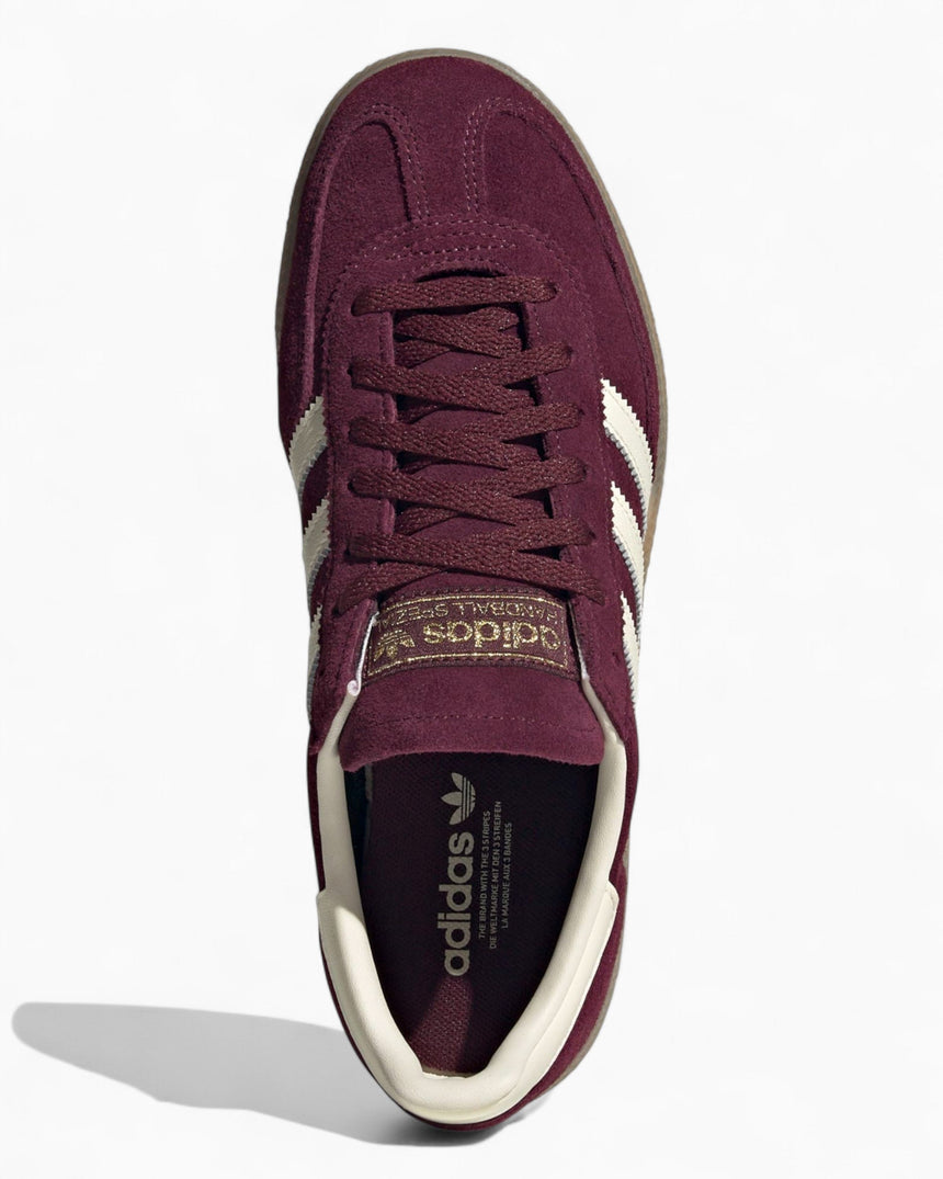 adidas Originals Handball Spezial Kadın Sneaker Maroon/Cream White/Gold Metallic