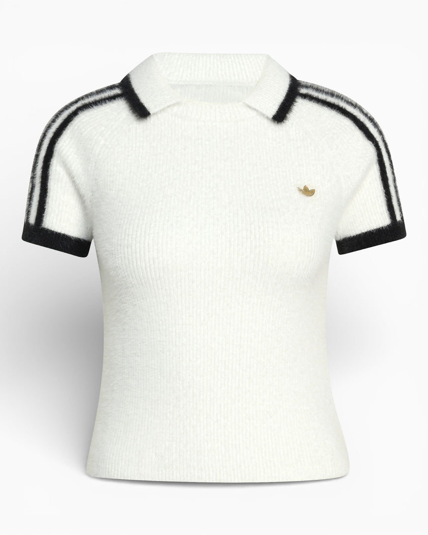 adidas Originals Knitted Cali Kadın T-Shirt Off White