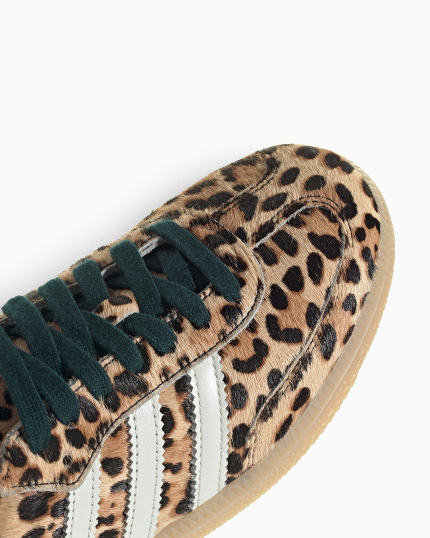 adidas Originals Samba OG Leopard Kadın Sneaker Magic Beige