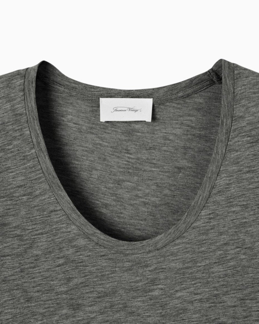 American Vintage Jacksonville Kadın U-Neck T-Shirt