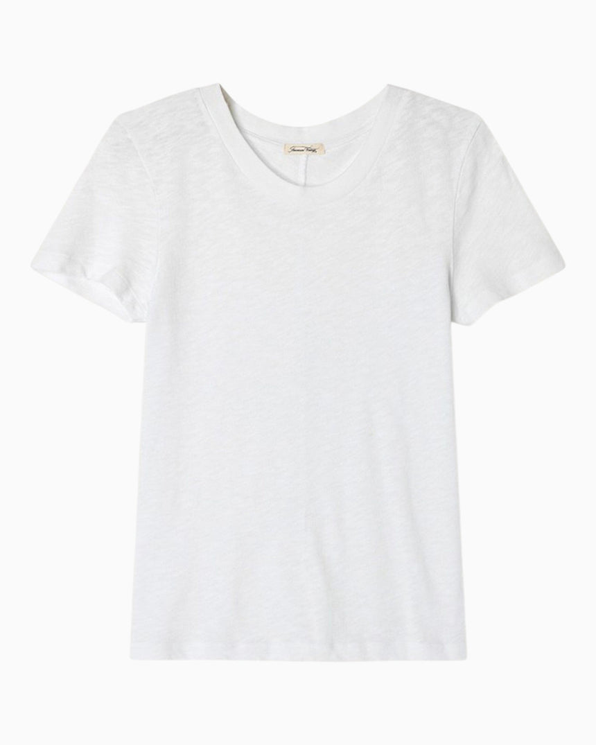 American Vintage Sonoma Kadın T-Shirt Blanc