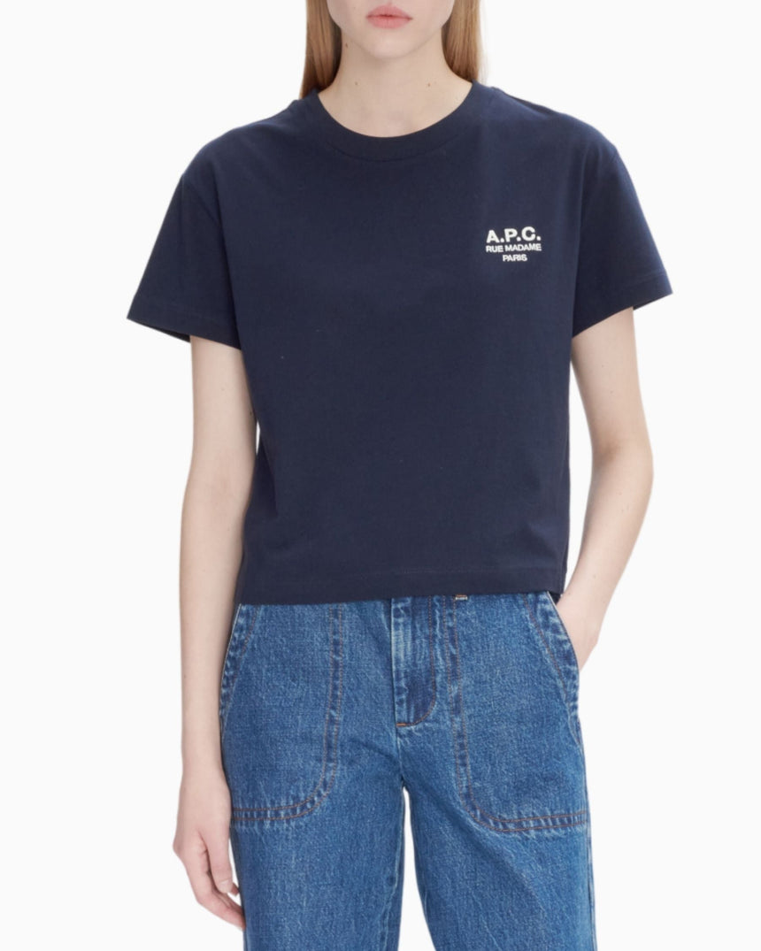 A.P.C. Boxy Rue Madame Kadın T-Shirt