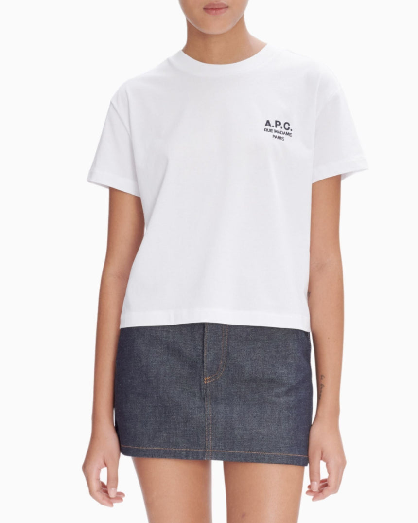 A.P.C. Boxy Rue Madame Kadın T-Shirt