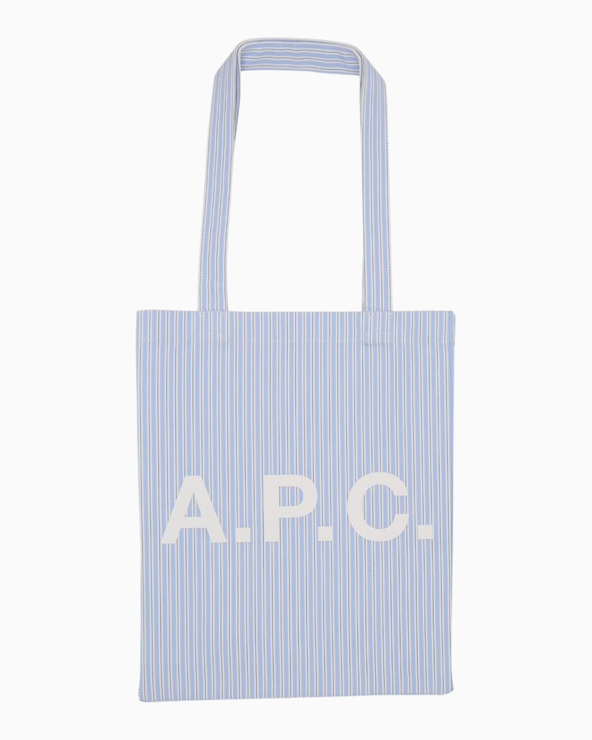 A.P.C. Tote Lou Omuz Çantası Bleu Clair