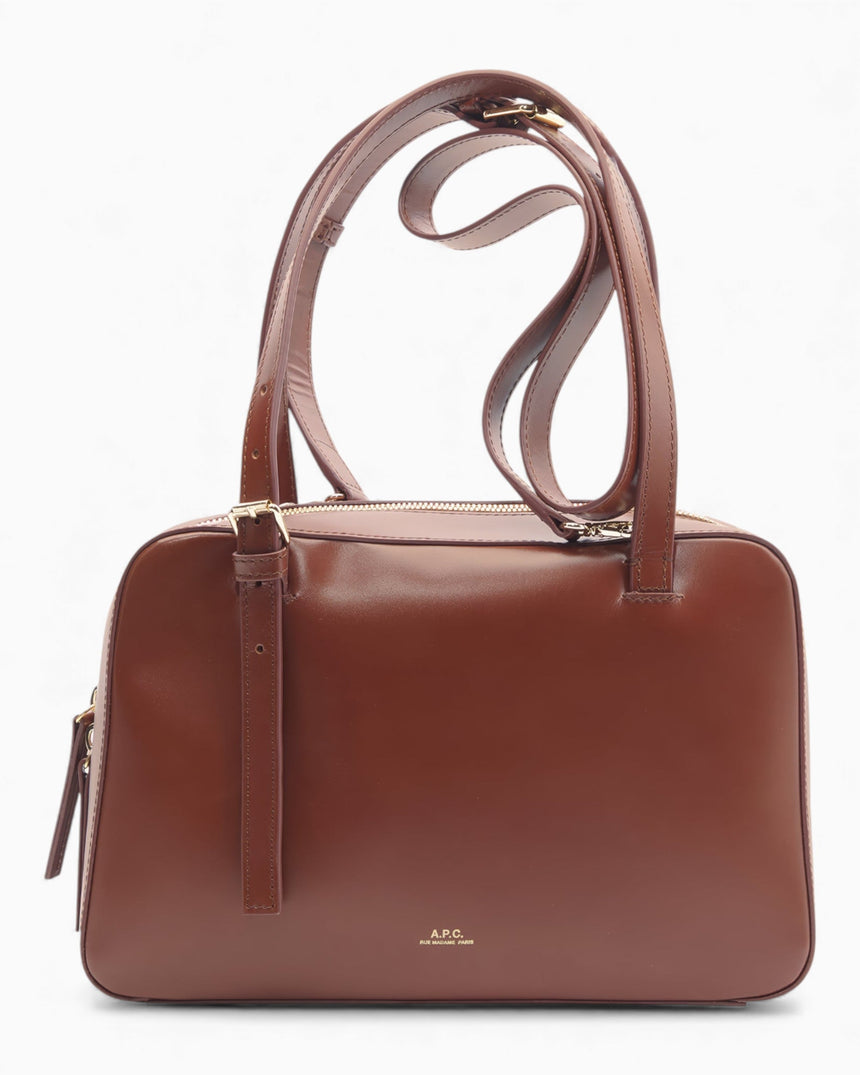 A.P.C. Virginie Box Bag Omuz Çantası Noisette