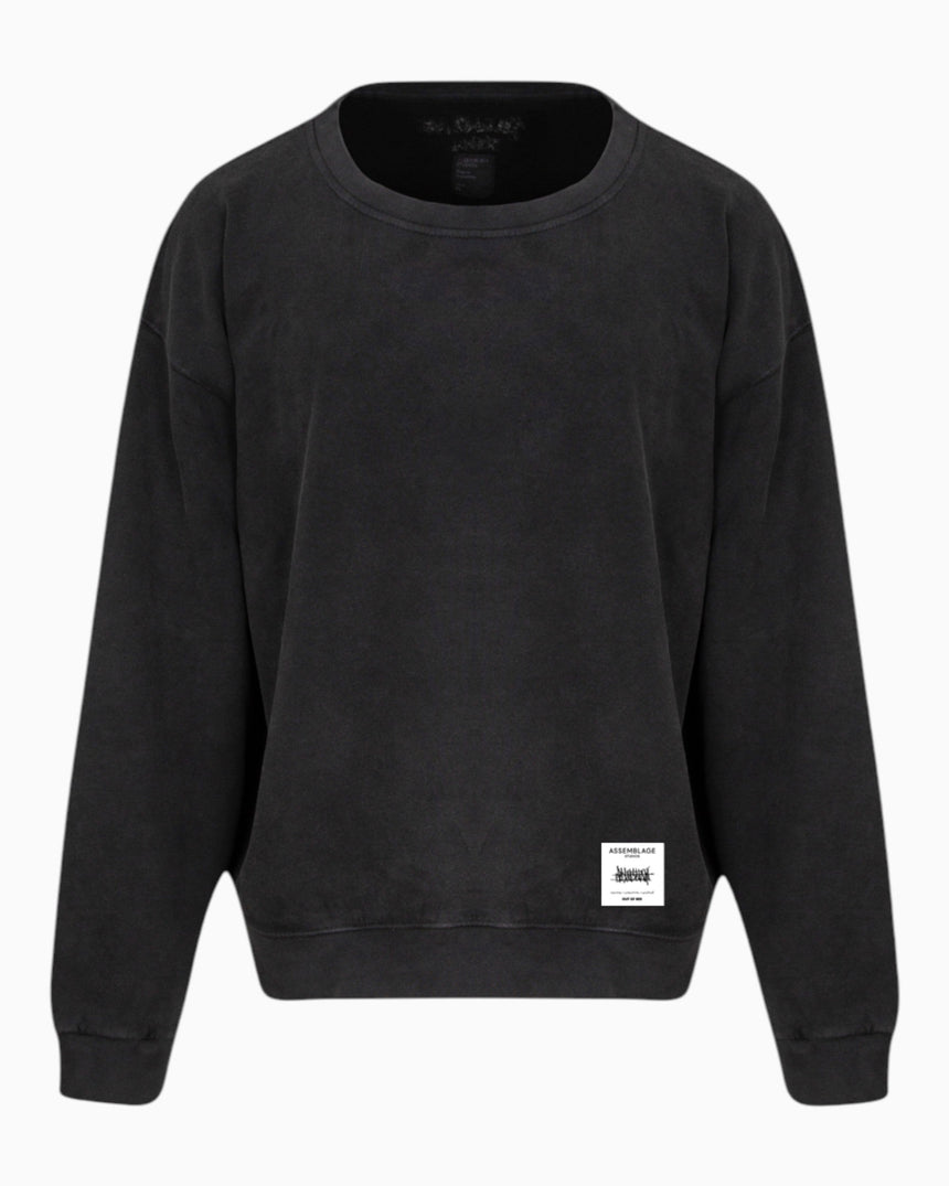 Assemblage Studios Coffee Run Sweatshirt Acid Gray