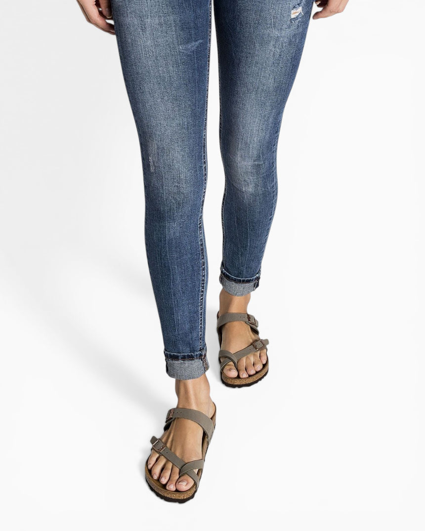 Birkenstock Mayari Birko-Flor Nubuck Kadın Terlik