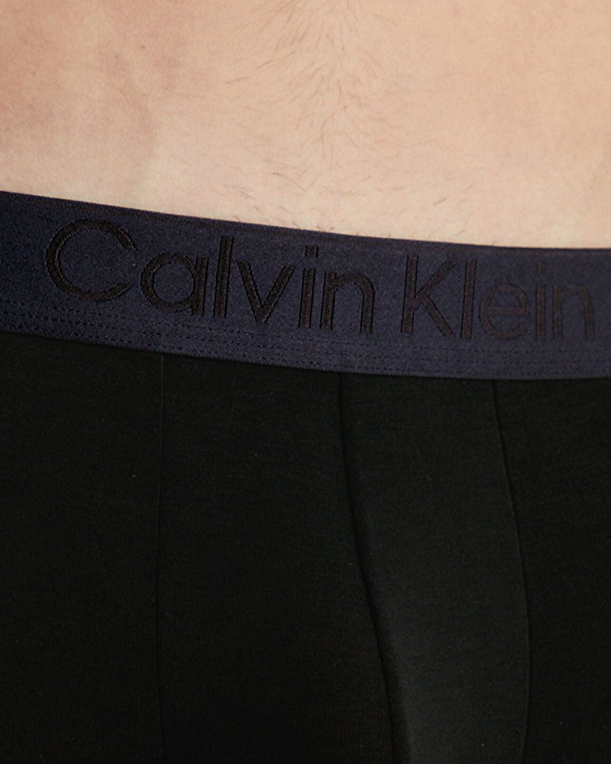 Calvin Klein Low Rise Trunk 3PK CK Black - Erkek