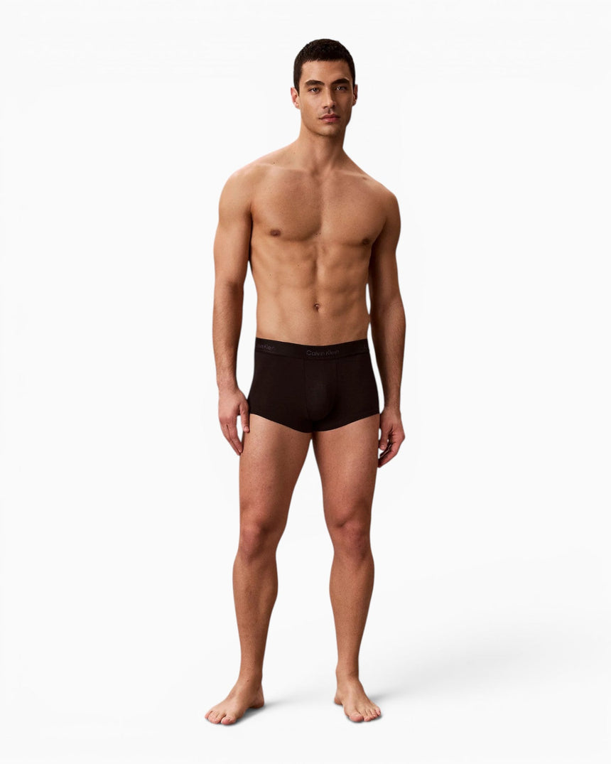 Calvin Klein Low Rise Trunk 3PK Icon Cotton Stretch - Erkek