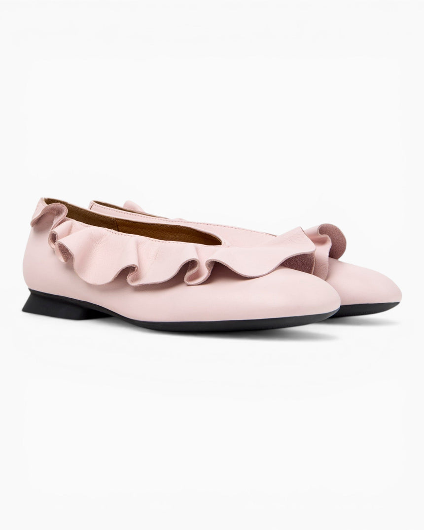 Camper Casi Myra Leather Ballerinas Kadın Ayakkabı Pink