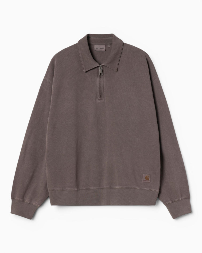 Carhartt WIP Harper Polo Erkek Sweatshirt Tobacco/Garment Dyed