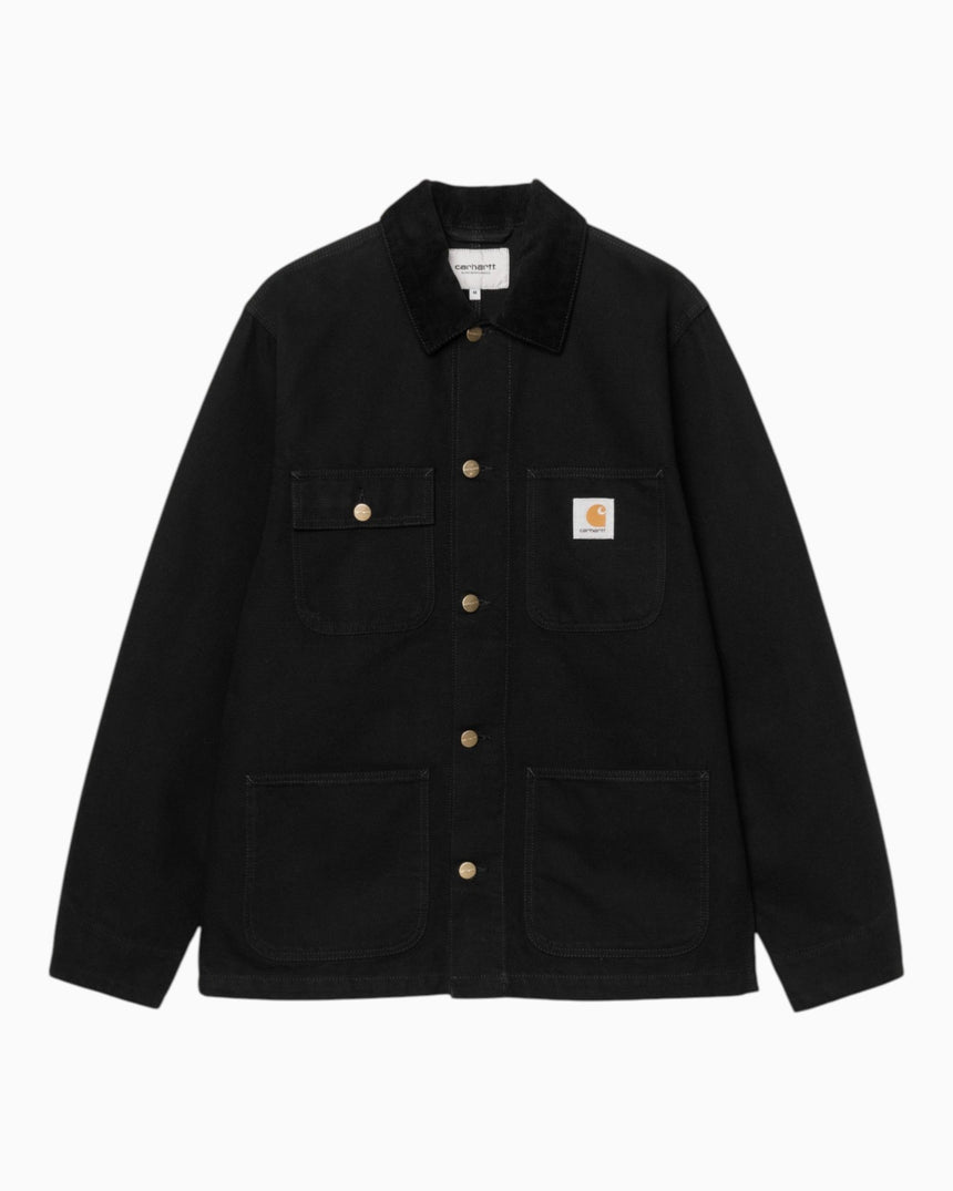 Carhartt WIP Michigan Summer Erkek Ceket Black / Black - Rinsed