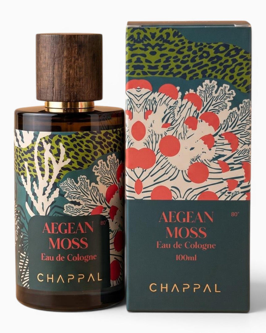 Chappal Aegean Moss Kolonya 100ml 80°