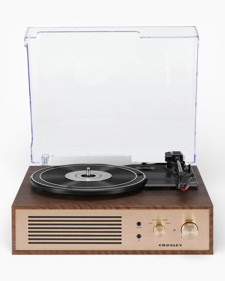 Crosley Miles Bluetooth Pikap Walnut