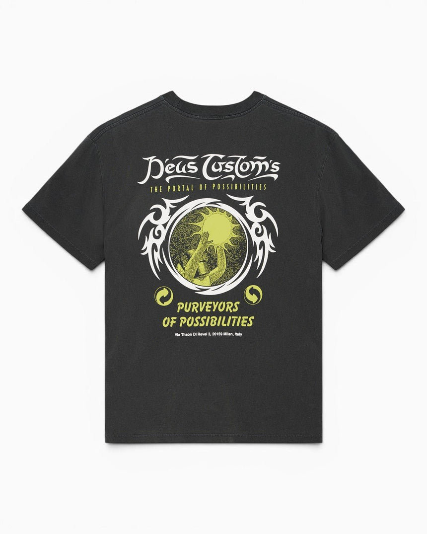 Deus Ex Machina Out Of Reach Tee Anthracite