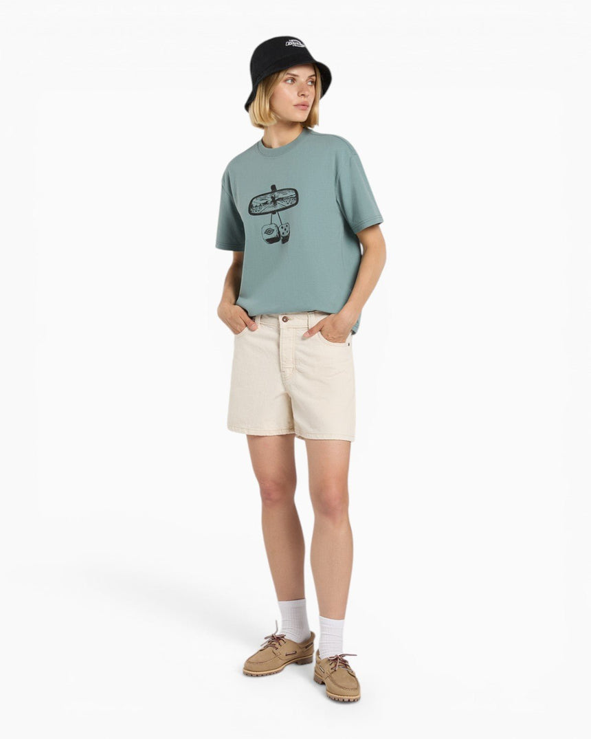 Dickies 984 5 Inch High Waist Jean Kadın Şort