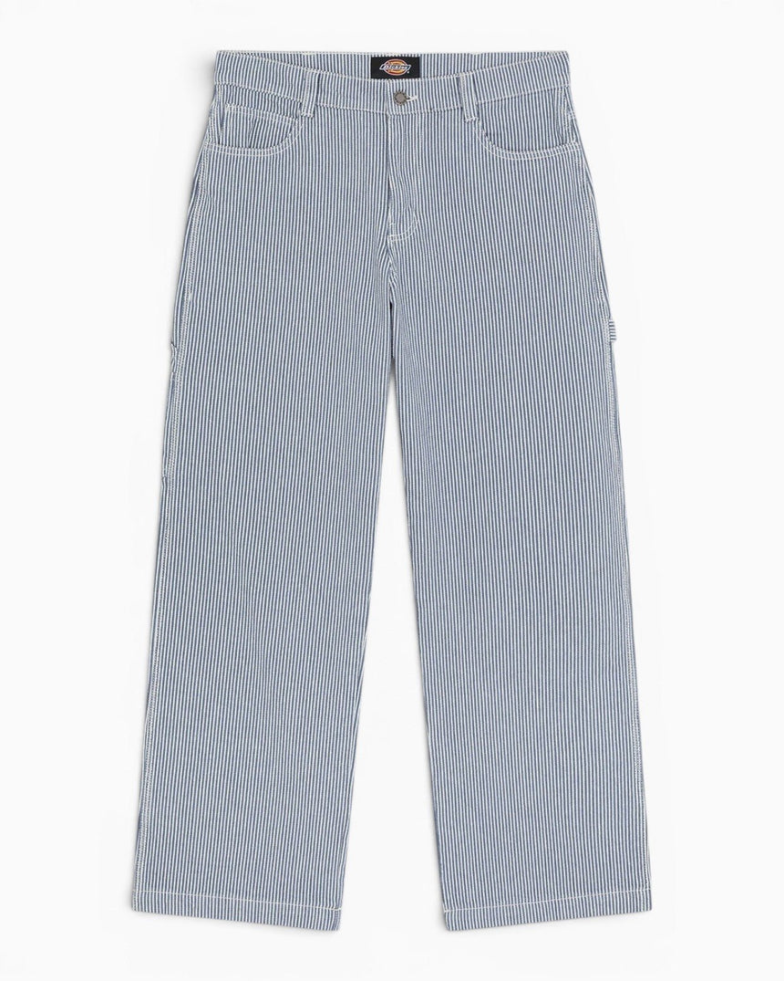 Dickies Hickory Loose Straight Carpenter Erkek Pantolon Retro Indigo