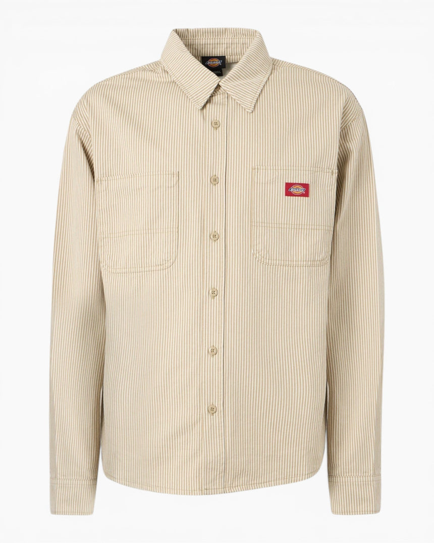 Dickies Hickory Work LS Erkek Gömlek Eucalyptus
