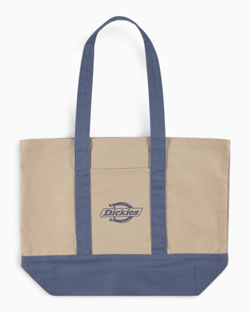 Dickies Logo Canvas Tote Omuz Çantası Desert Sand