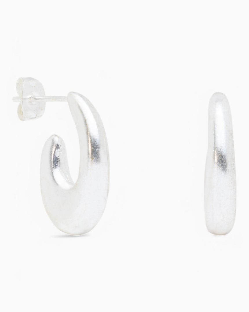 Dieci Dita Beam Earring Silver