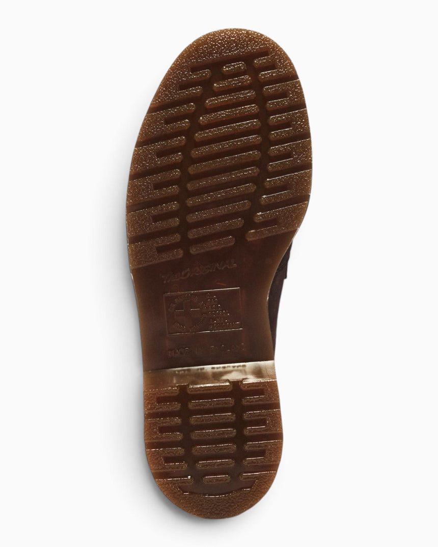 Dr. Martens Delapre Penny Repello Calf Suede Erkek Loafer Brindle Brown