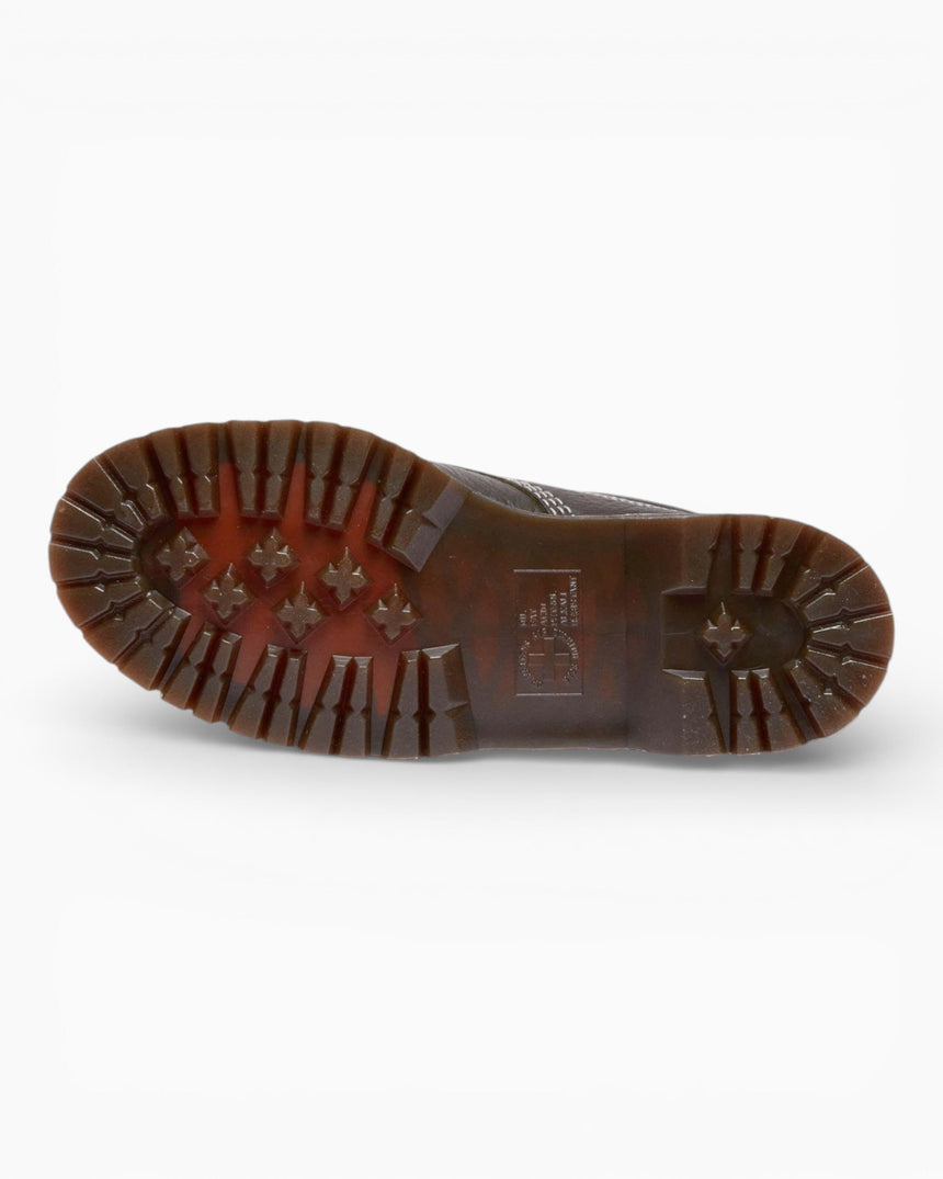 Dr. Martens Lowell Wild Grain Leather Moc Toe Ayakkabı