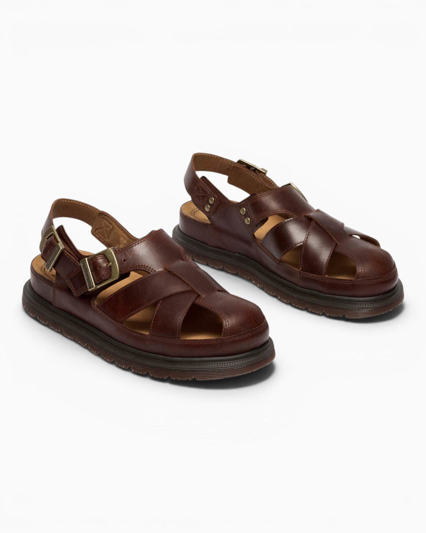 Dr. Martens The San Archive Fisherman Leather Sandalet
