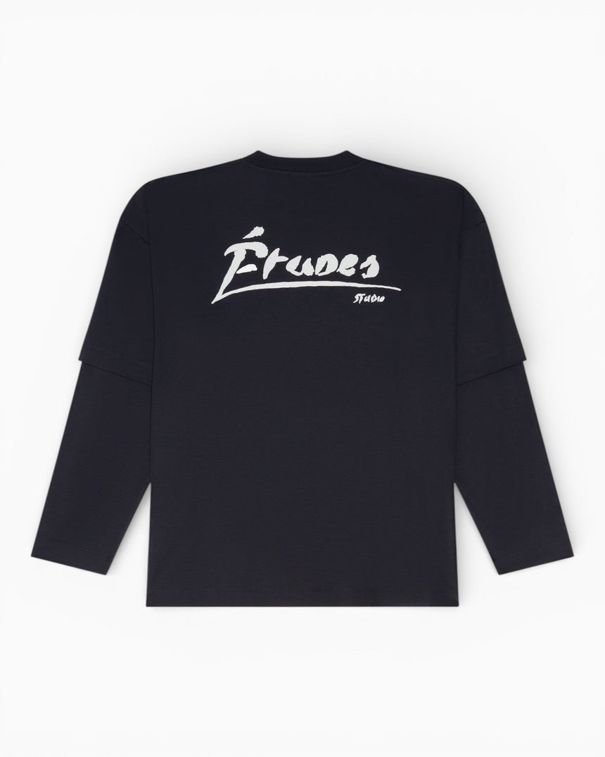 Études Studio Double Sleeves TS Signed Erkek T-Shirt