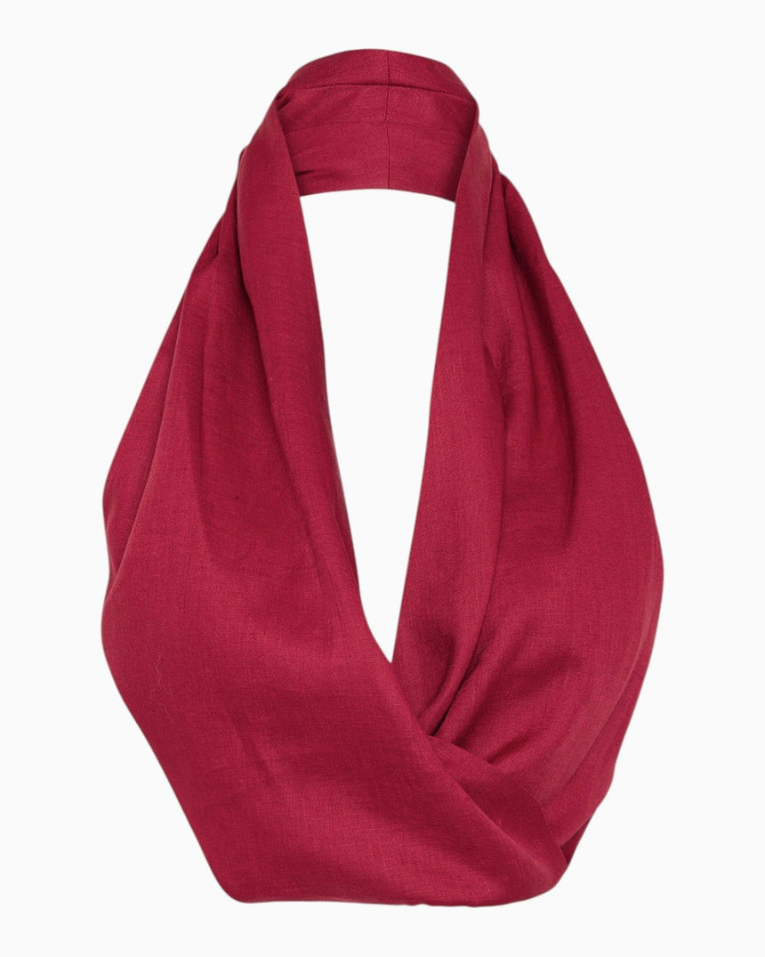 Fine People Community Maze Kadın Bluz BURGUNDY