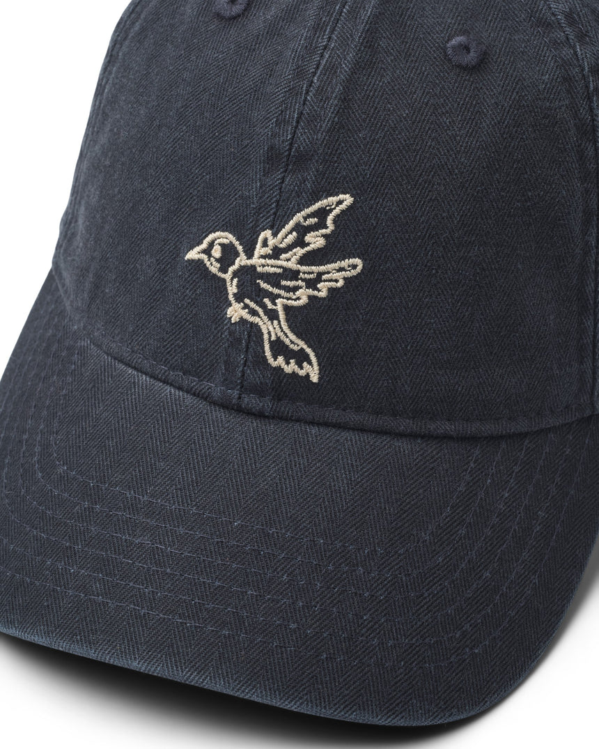 Forét Bird Washed Herringbone Cap
