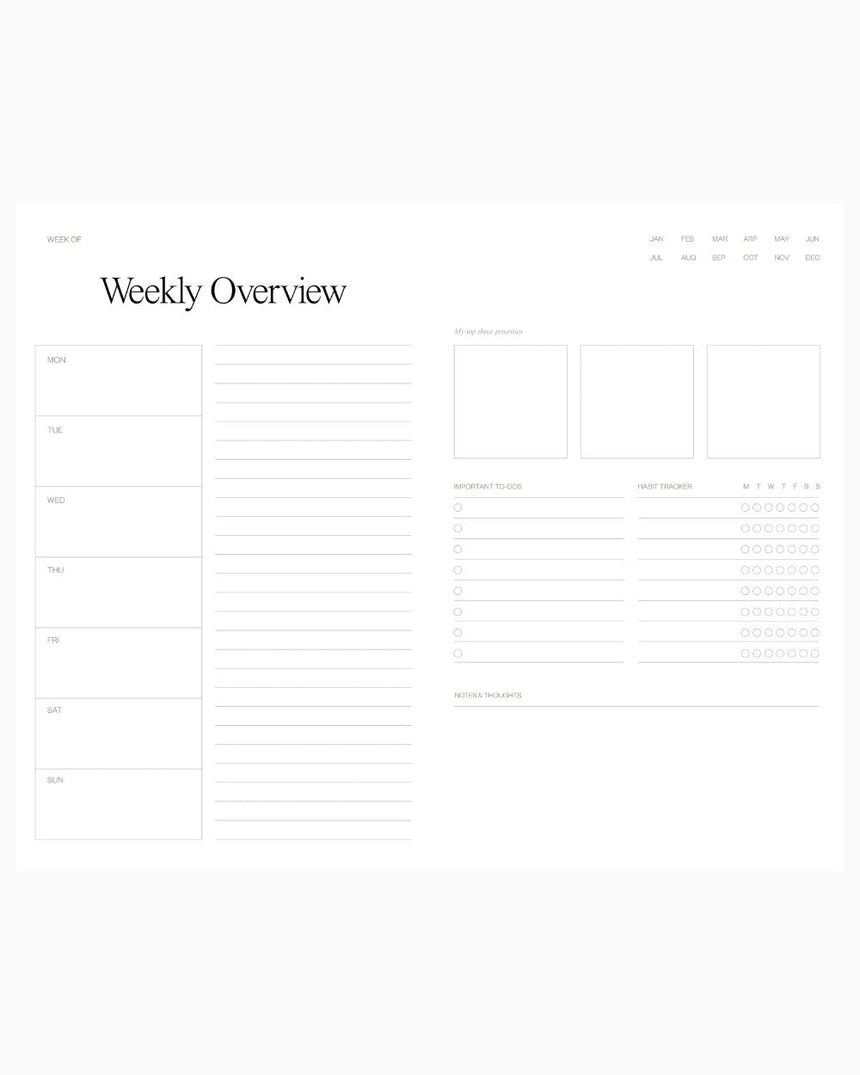 Fundaze Daily Planner