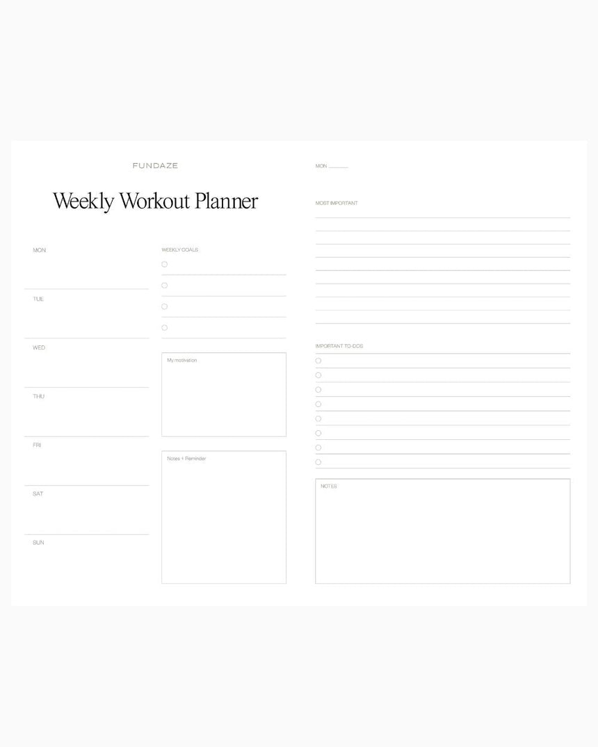 Fundaze Daily Planner Lilac