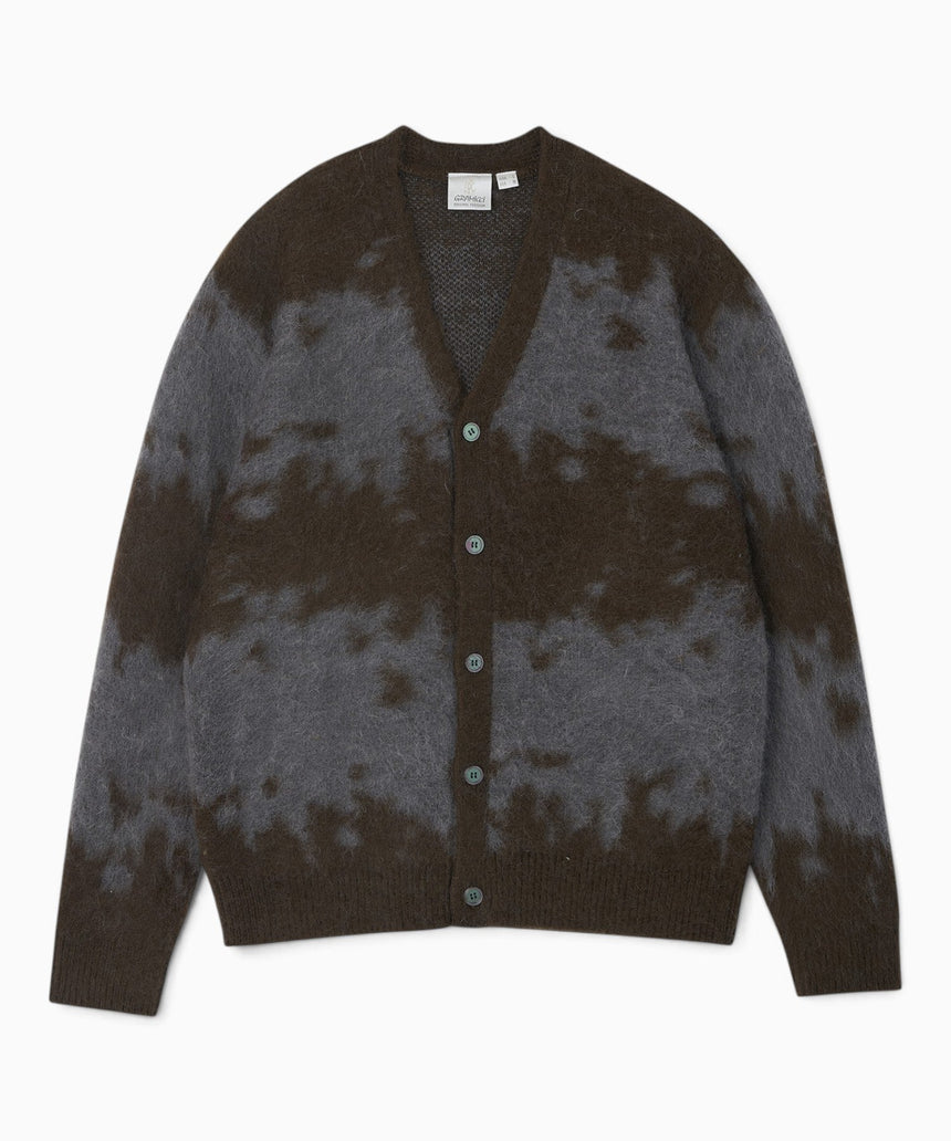 Gramicci Mohair Splatter Erkek Hırka Slate Splatter