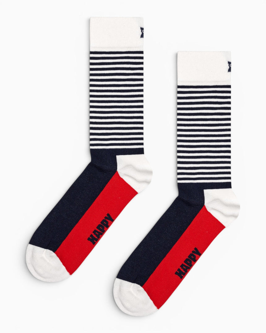 Happy Socks Classic Navy Gift Set 4 Pack Çorap