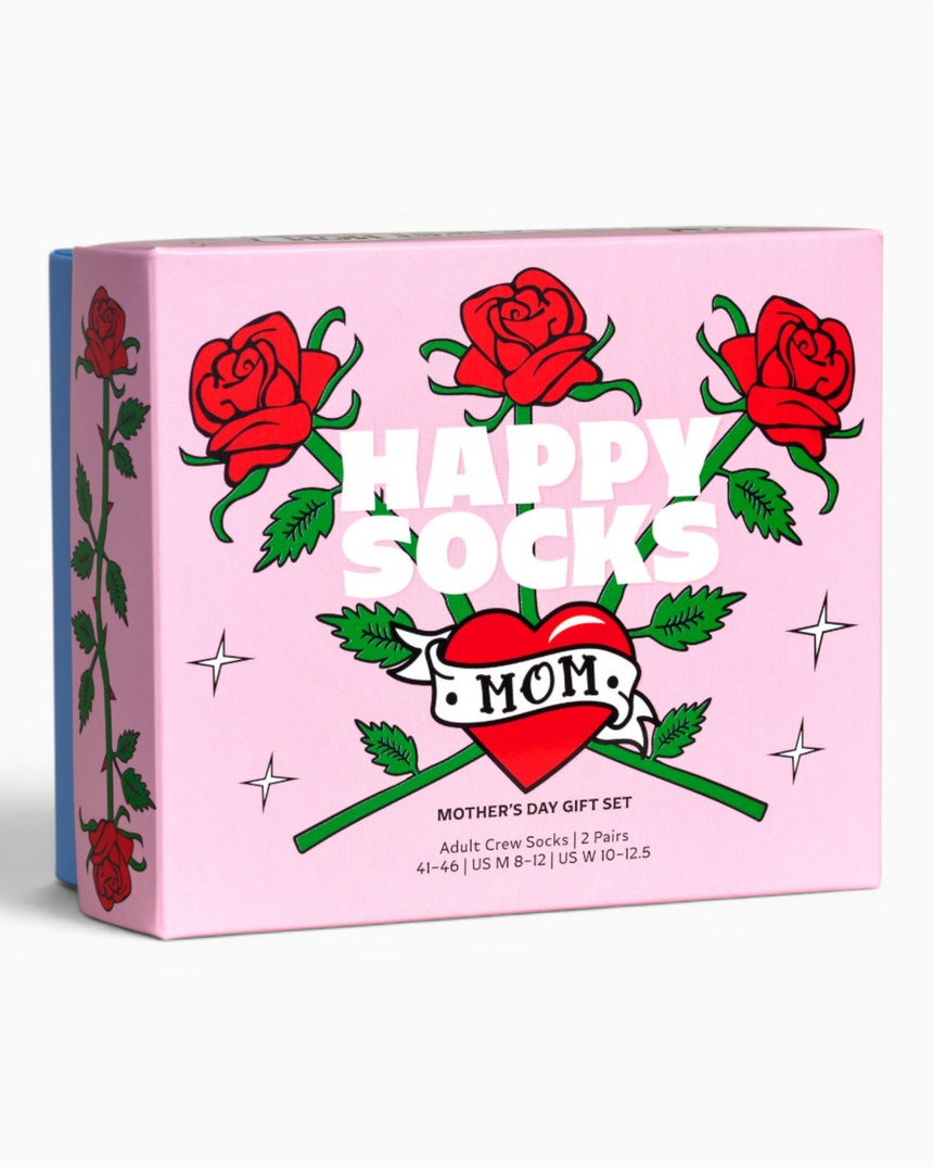 Happy Socks Mother's Day Gift Set 2 Pack Çorap