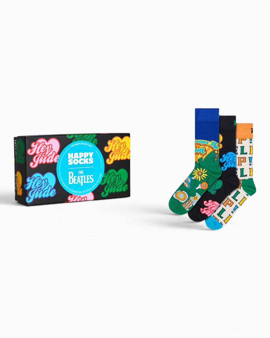 Happy Socks The Beatles Gift Set 3 Pack Çorap