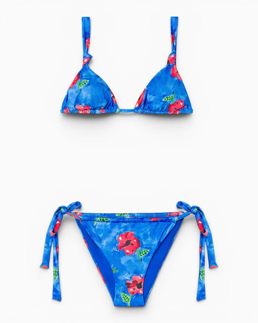 Heliophilia Poppy Knot Bikini Poppy