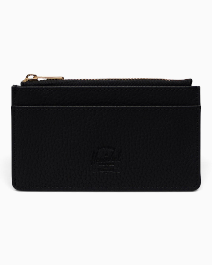 Herschel Oscar Large Vegan Deri Cüzdan Black