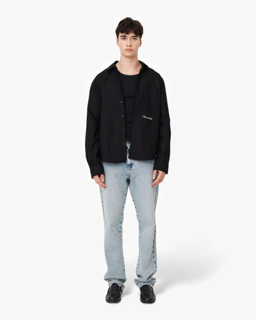 KUNST STUDIO Box Fit Embroidered Shirt