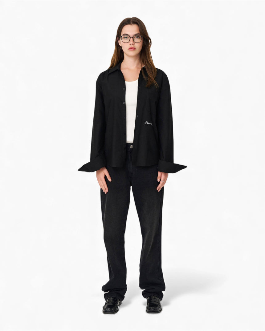 KUNST STUDIO Box Fit Embroidered Shirt