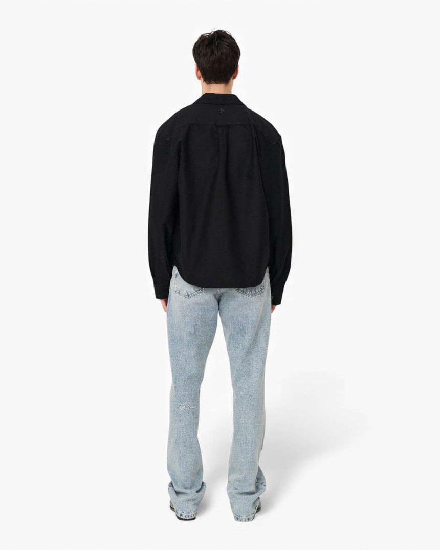 KUNST STUDIO Box Fit Embroidered Shirt