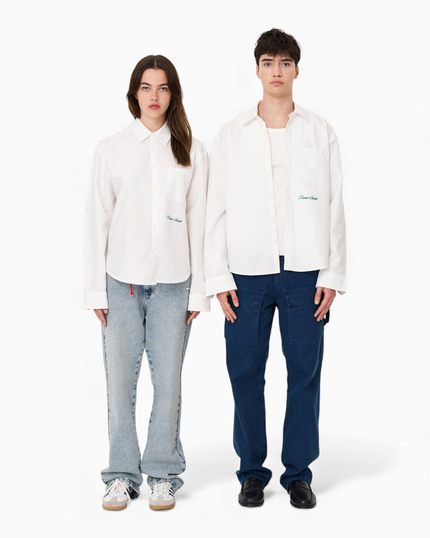KUNST STUDIO Box Fit Embroidered Shirt